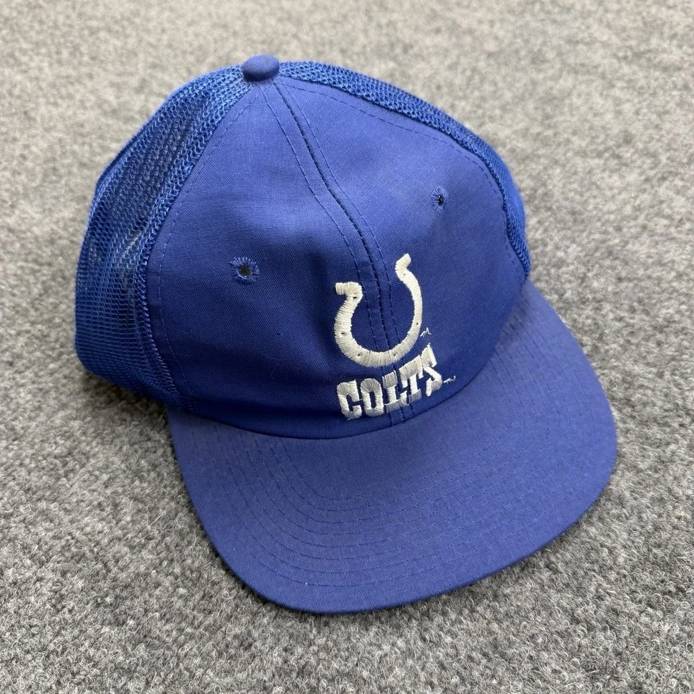 Indianapolis Colts‎ Vintage Snapback Football Baseball Cap Eastport Starter